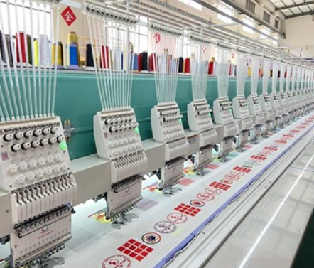 Multi Head Embroidery Machine