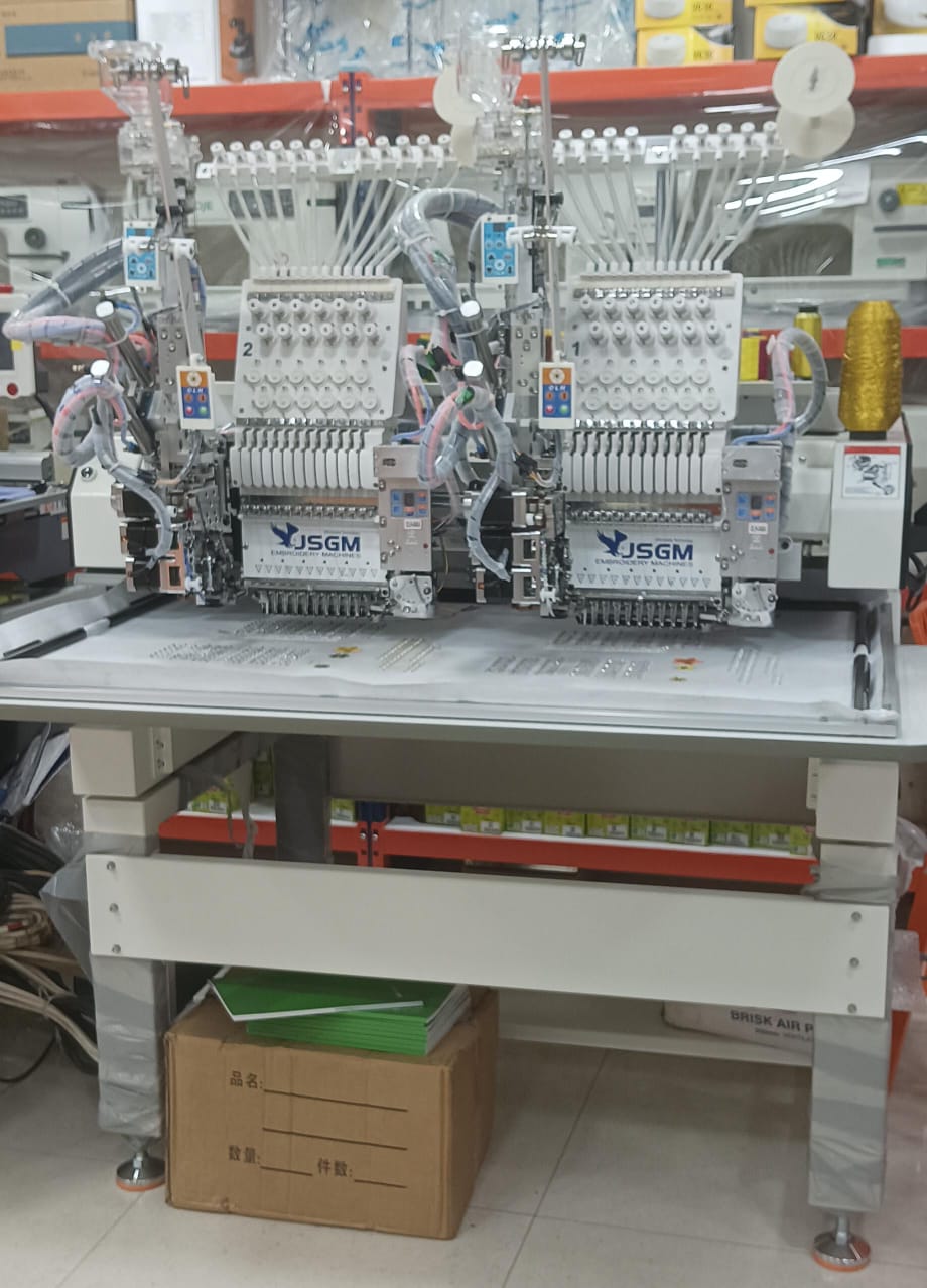 Double Head Embroidery Machine
